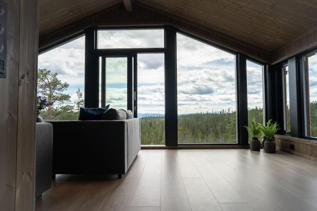 New, Modern, Cosy Hut Close To Norefjell Ski & Spa Noresund Extérieur photo