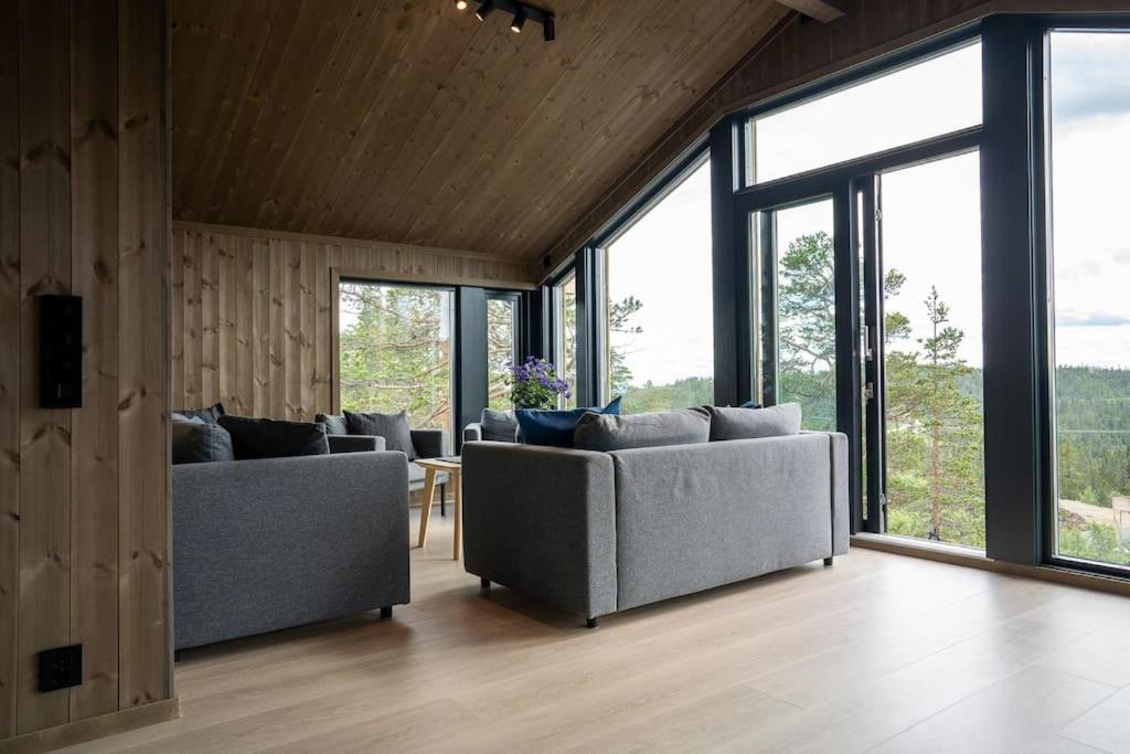 New, Modern, Cosy Hut Close To Norefjell Ski & Spa Noresund Extérieur photo