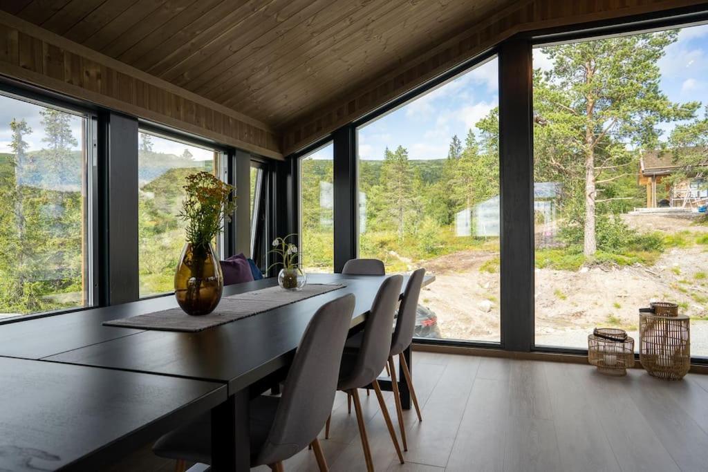 New, Modern, Cosy Hut Close To Norefjell Ski & Spa Noresund Extérieur photo